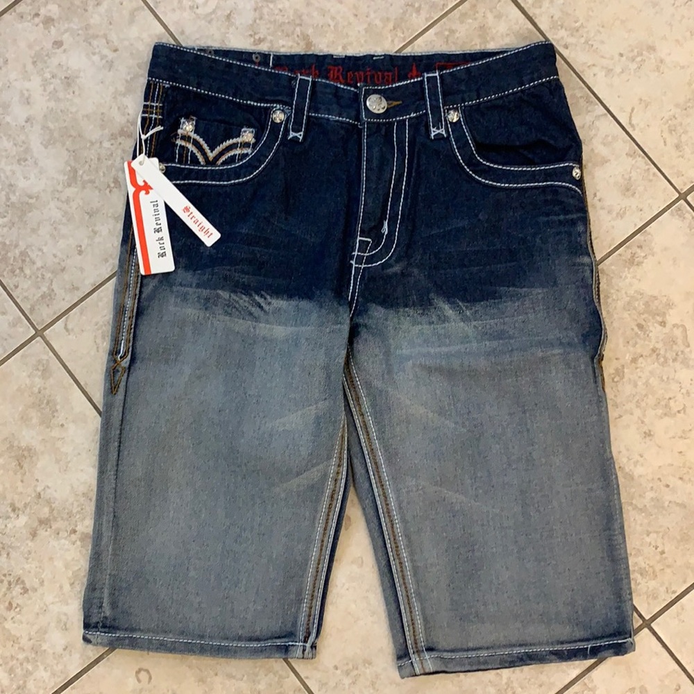 Rock Revival Denim Shorts